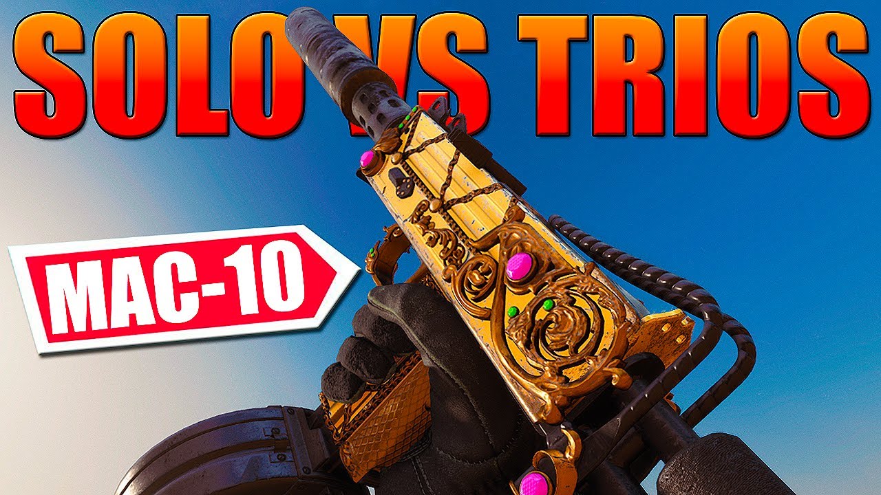 SOLO VS TRIOS | KRIG 6 + MAC-10 | Call of Duty: Warzone