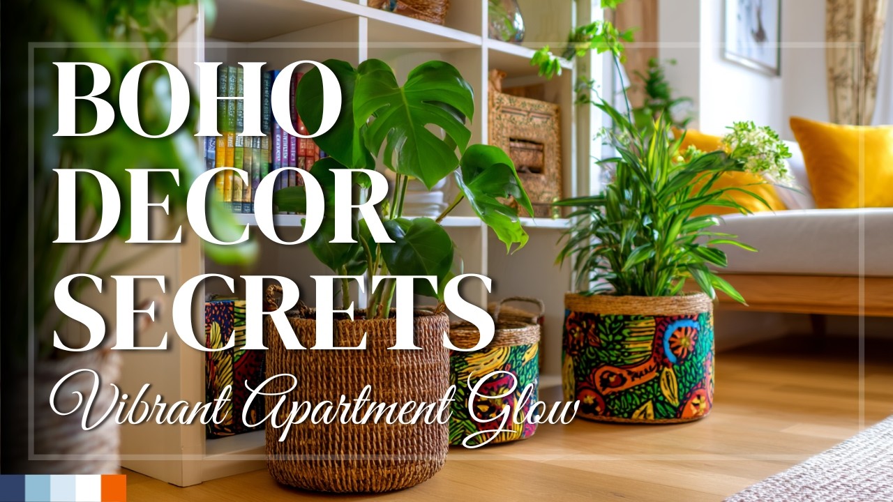 Colorful Bohemian Apartment Decor 🌿 Affordable Organization That Balances Luxe and Practicality