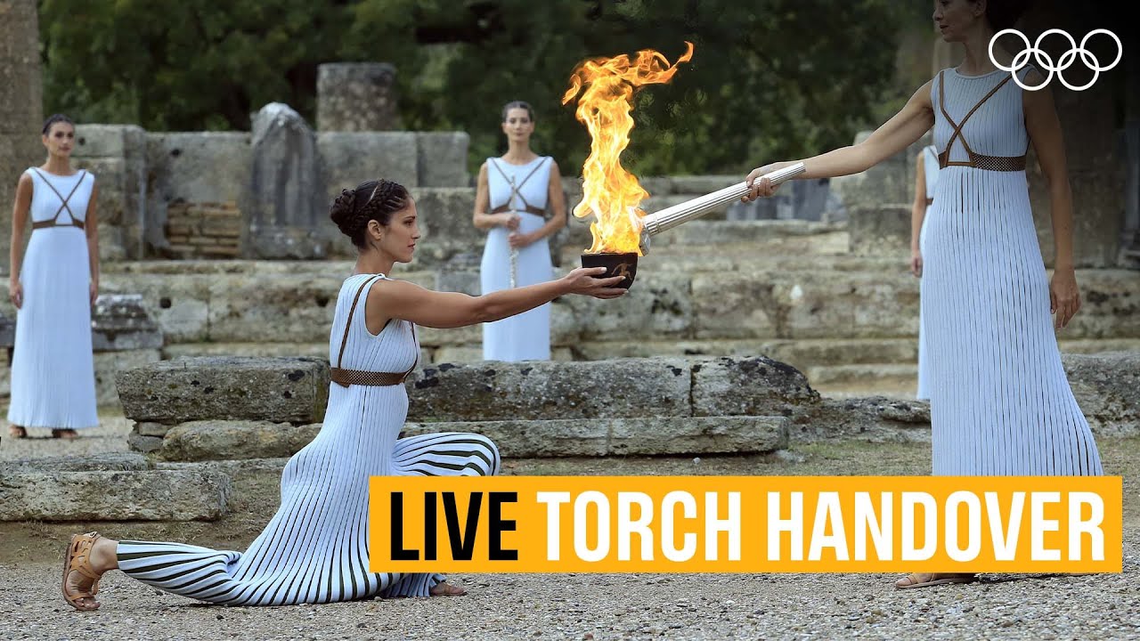 #Beijing2022 Olympic Flame Handover Ceremony! 🔥 LIVE