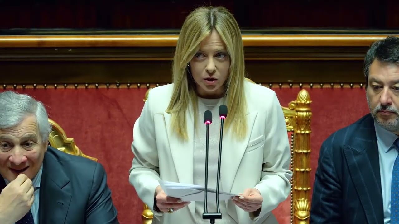 GIORGIA MELONI RIFERISCE IN SENATO PER LE COMUNICAZIONI SULLA CRISI IN IRAN