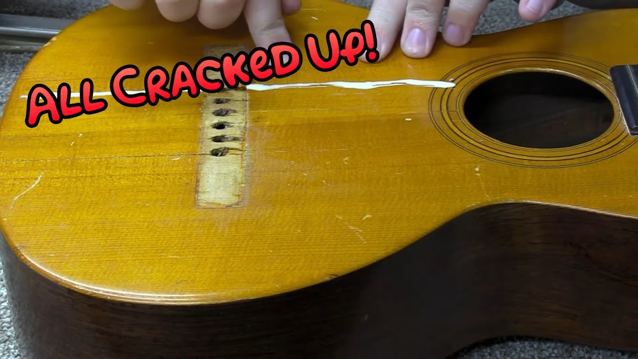 Washburn Guitar All Cracked Up!