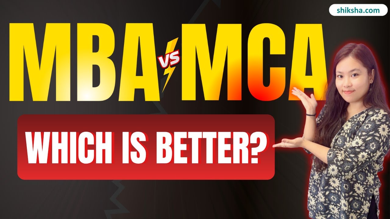 MBA vs MCA Which is Better for Your Career #mca #mba