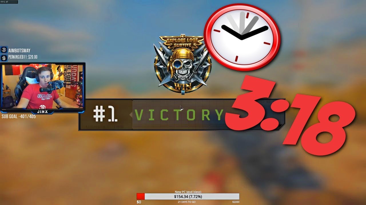 18 KILL WIN IN 3:18 SECONDS! (COD: BLACKOUT)