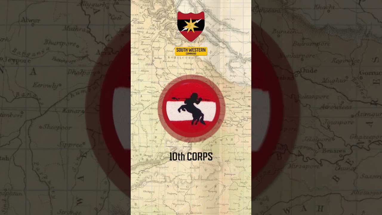 South Western command of indian army | #shorts #india #defence