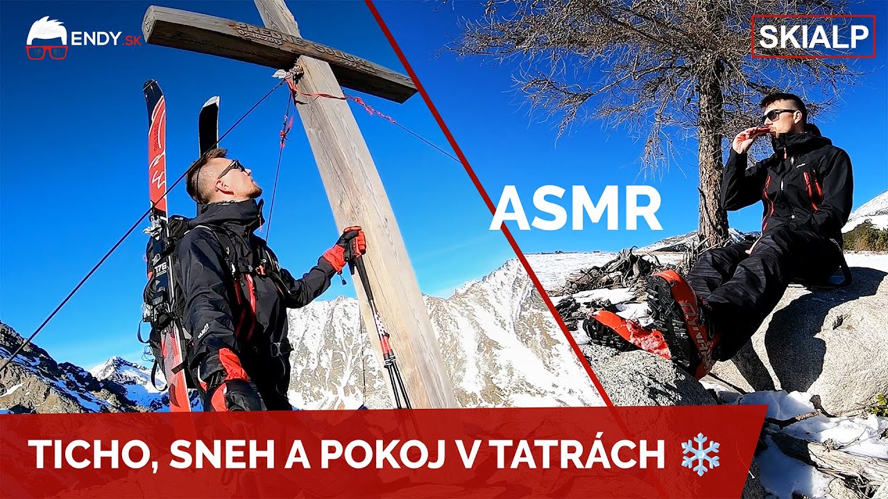 🎿 ASMR skialp Predn&eacute; Solisko 2 117 m n.m. &ndash; ticho, sneh a pokoj v Tatr&aacute;ch ❄️