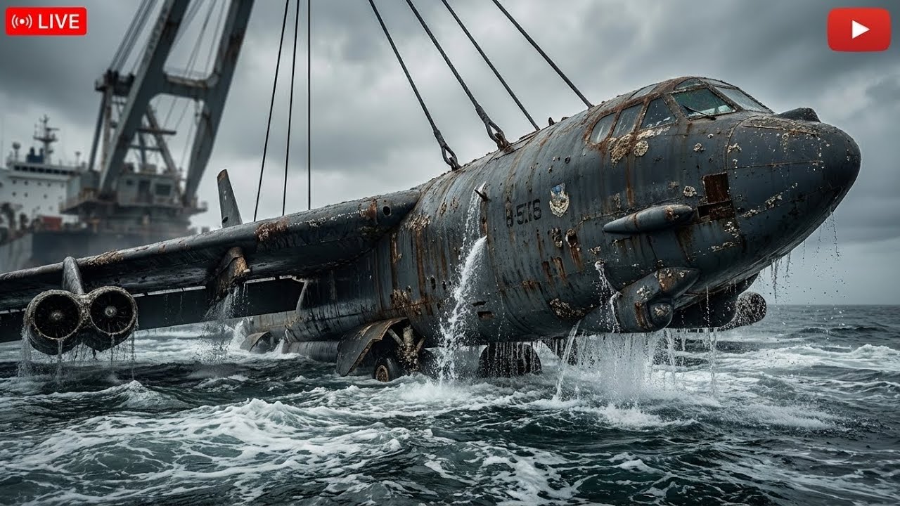 ABANDONED B-52 BOMBER FOUND IN THE OCEAN | FULL RESTORATION & RETURN TO FLIGHT