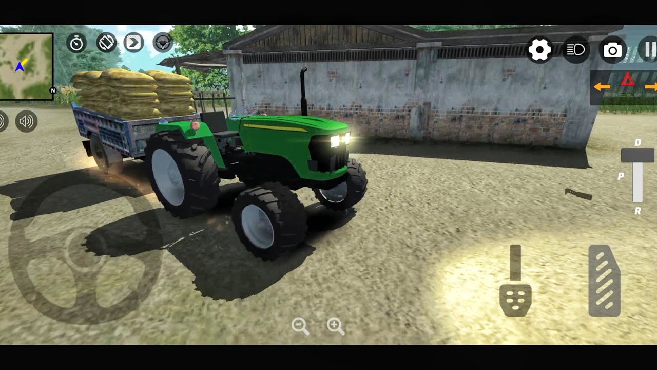 Tractor driving game Indian Tractor simulator game part 2 Android gameplay 