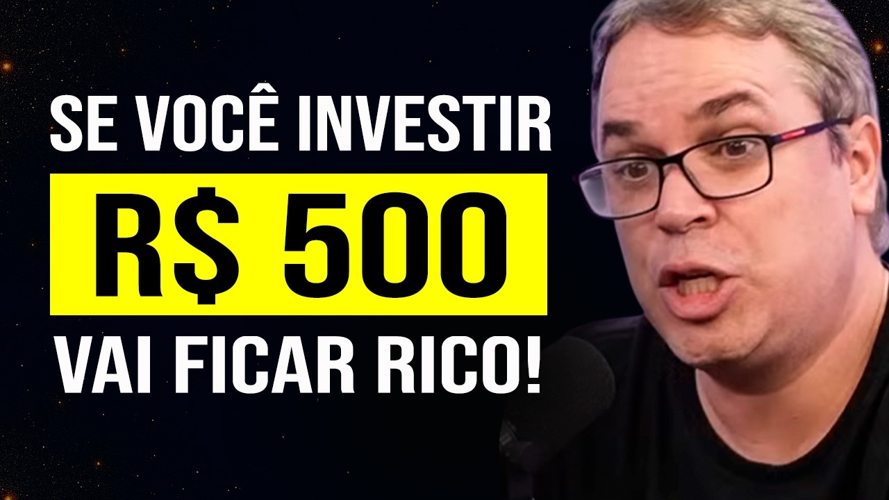 Se você investir R$500 por mês, você pode ficar rico (pouca gente faz isso)