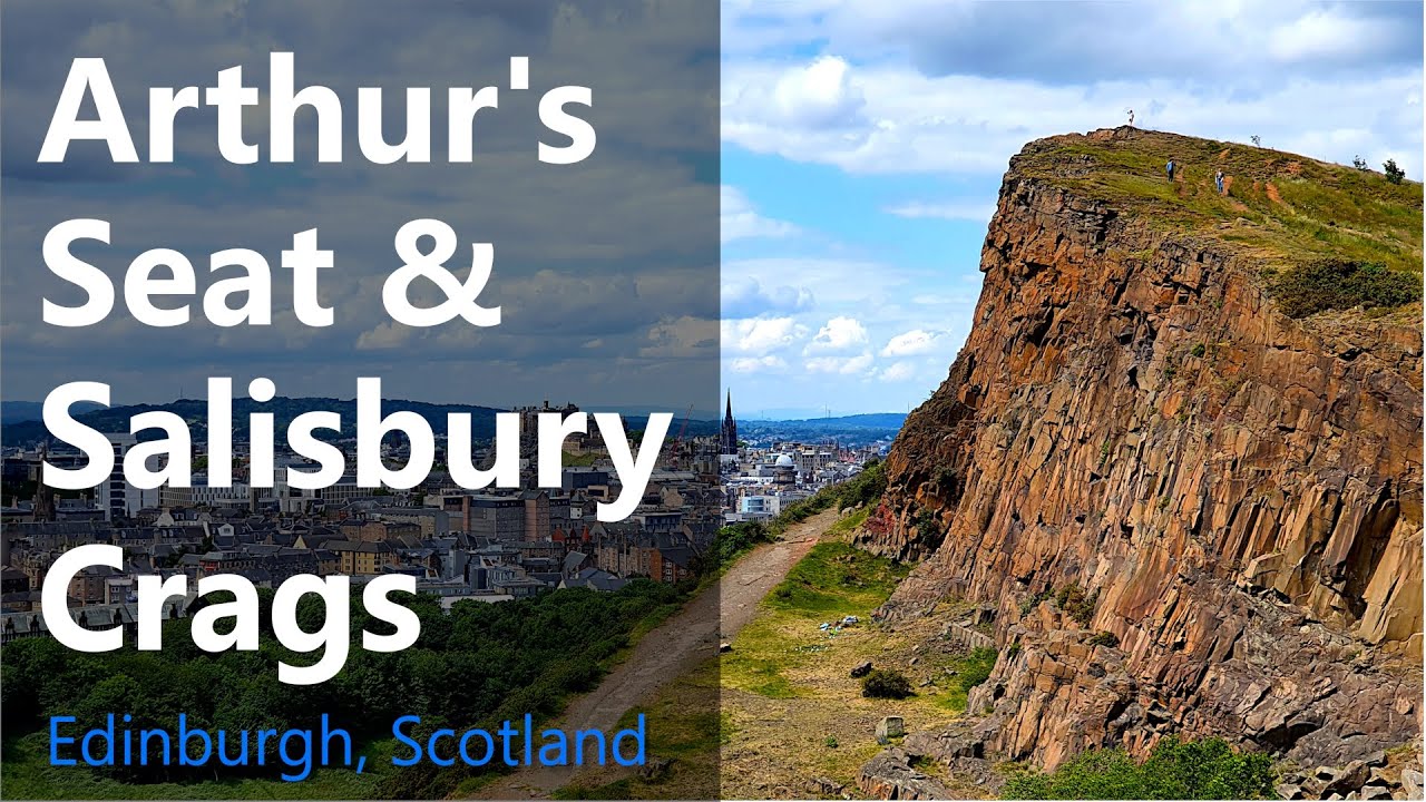 Arthur's Seat and Salisbury Crags (Edinburgh, Scotland) with Mavic Mini