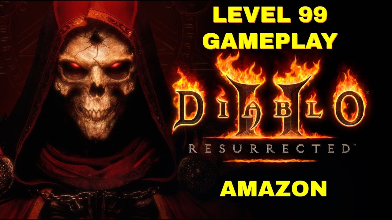 Diablo 2 Resurrected - Amazon Level 99 Gameplay - RTX 3080 ULTRAWIDE 3440x1440 / 144 FPS