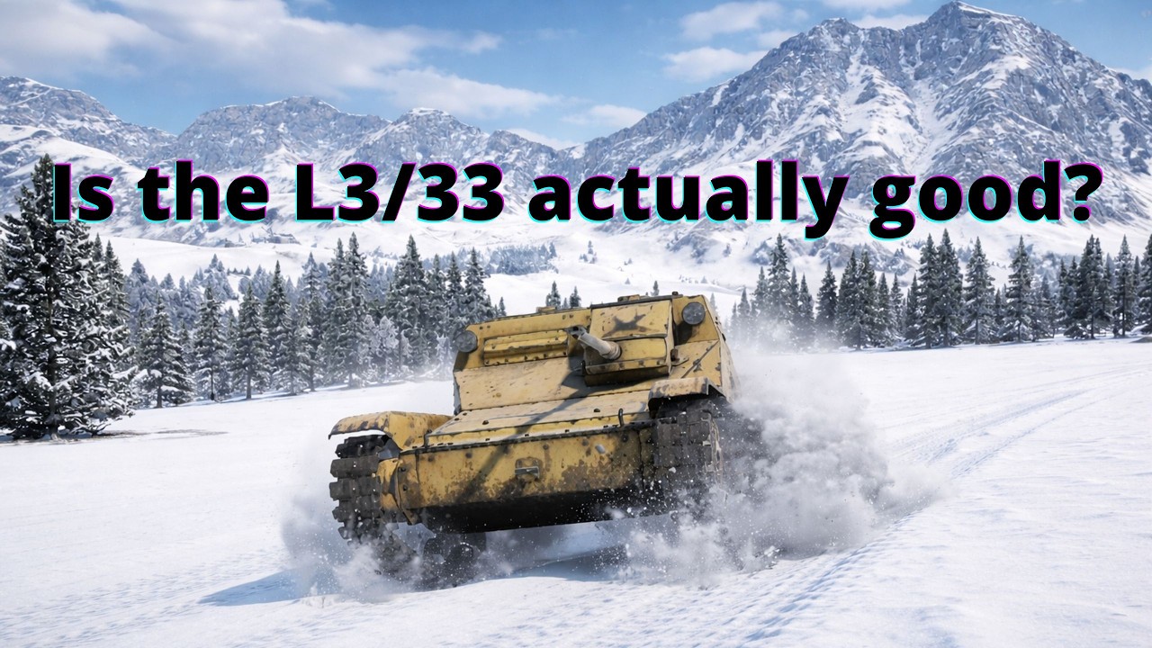 Is the L3/33 actually good? | War Thunder