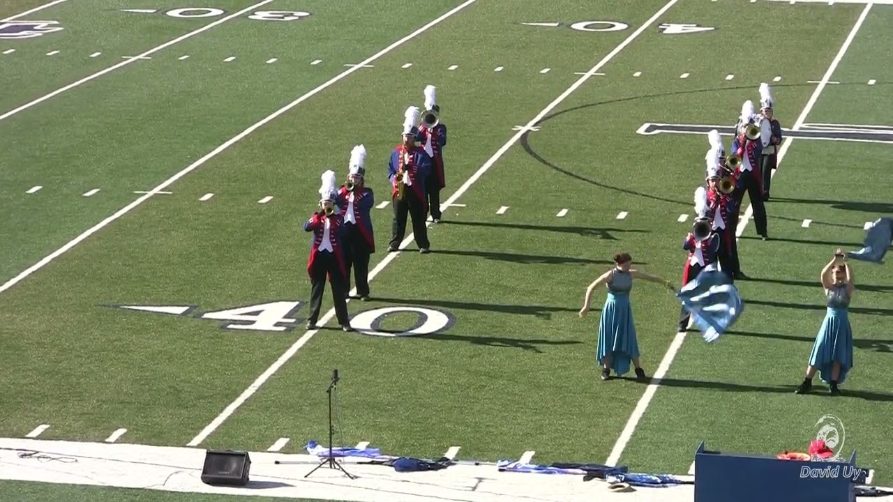 The Madison High School Marching Band at Enka High School 9/30/2023