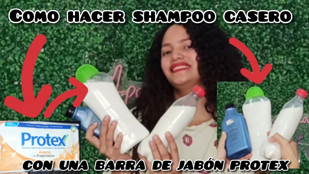 Como hacer shampoo casero protex