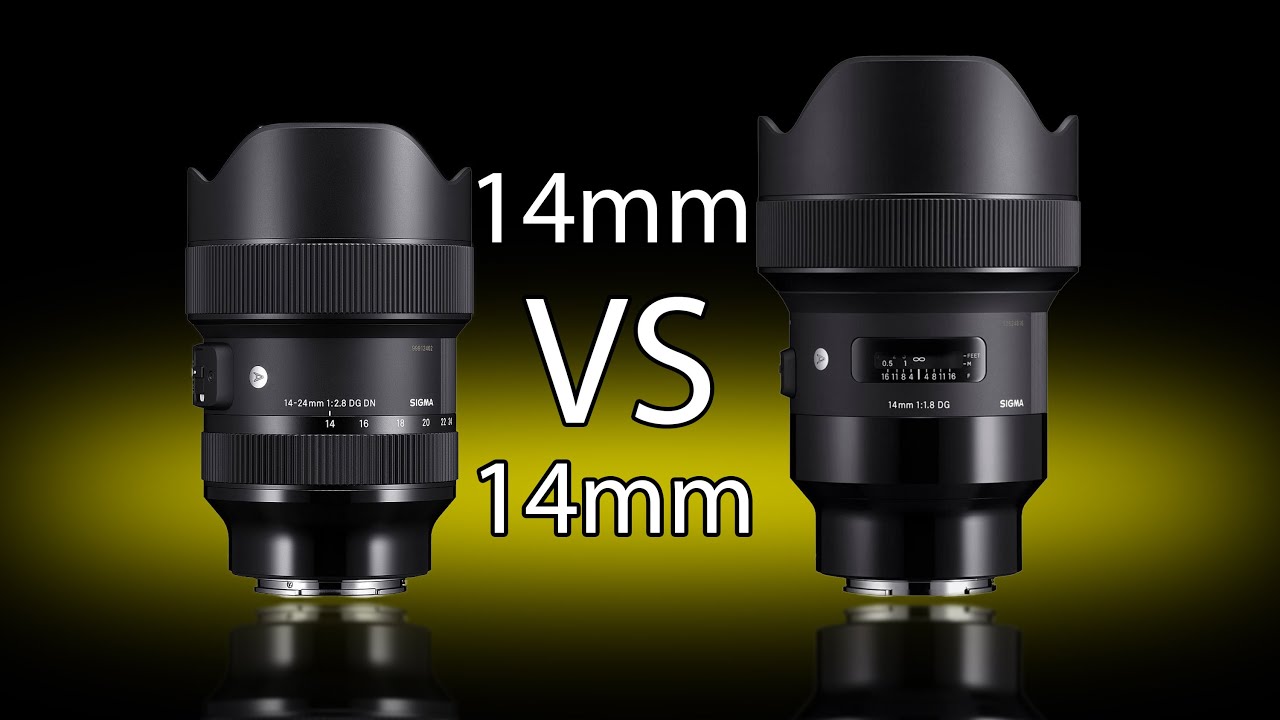Welches ist besser bei 14mm?🙊 Sigma 14mm f1.8 vs Sigma 14-24mm f2.8
