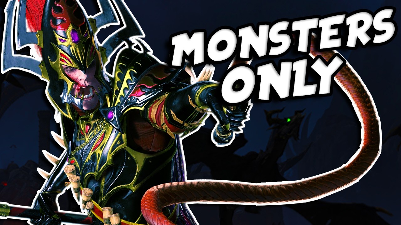Can You Beat Total Warhammer 3 Only Recruiting Monsters?