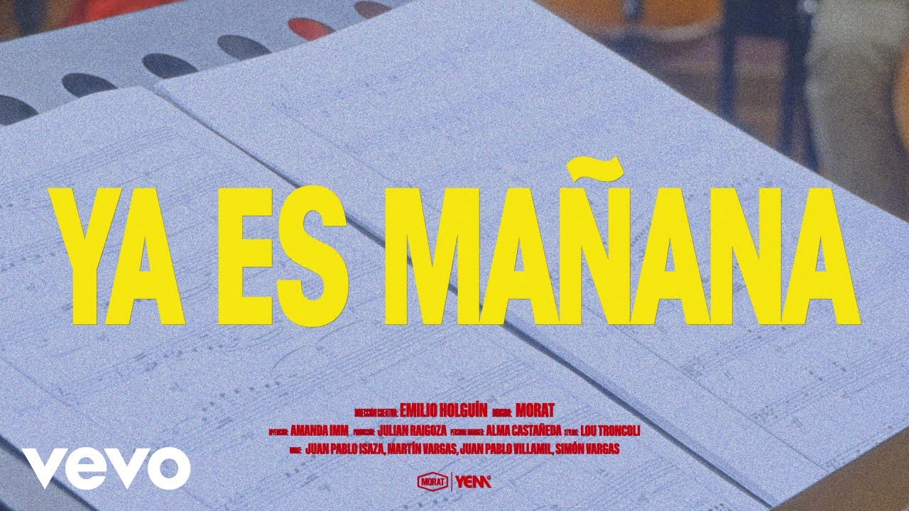 Morat - Ya Es Mañana (Lyric Video)