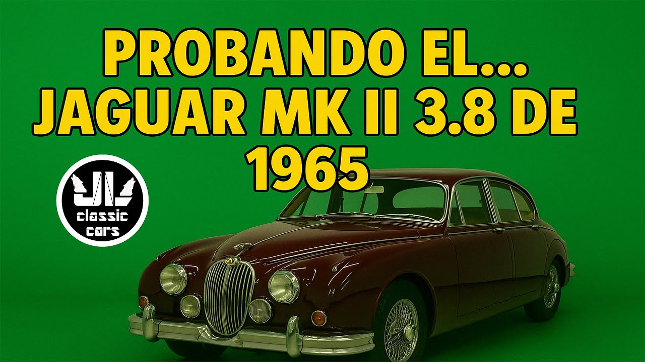 Probando el Jaguar Mark II 3.8 de 1965
