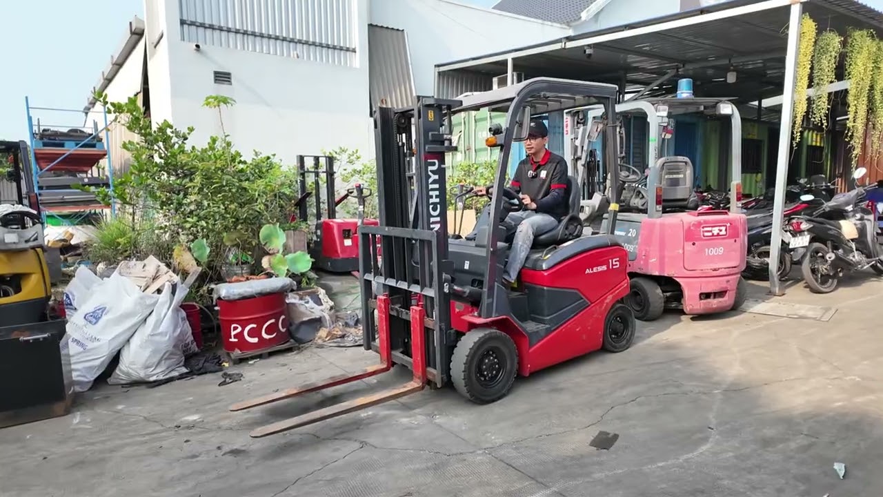 Xe NICHIYU 1.5 tấn nâng cao 3 mét LH: 0862.430.749 (Lạc) 