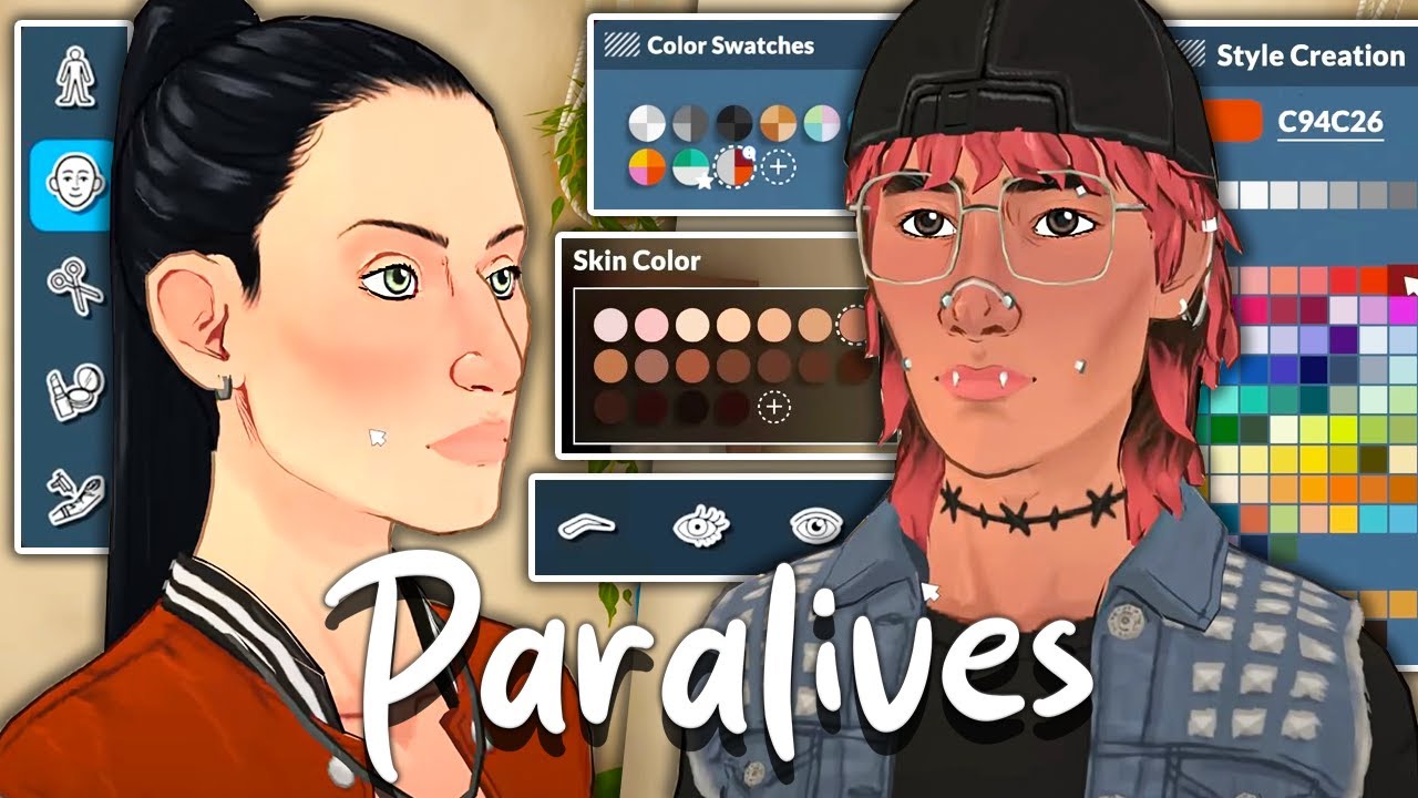 Paralives: подробный обзор создания персонажа! Это невероятно!