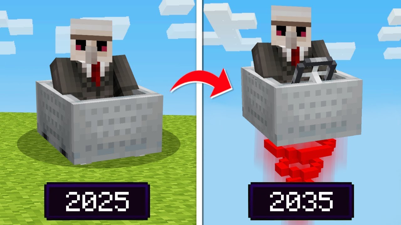 MINECRAFT ALE TO 2035 ROK I COŚ POSZŁO NIE TAK... XD