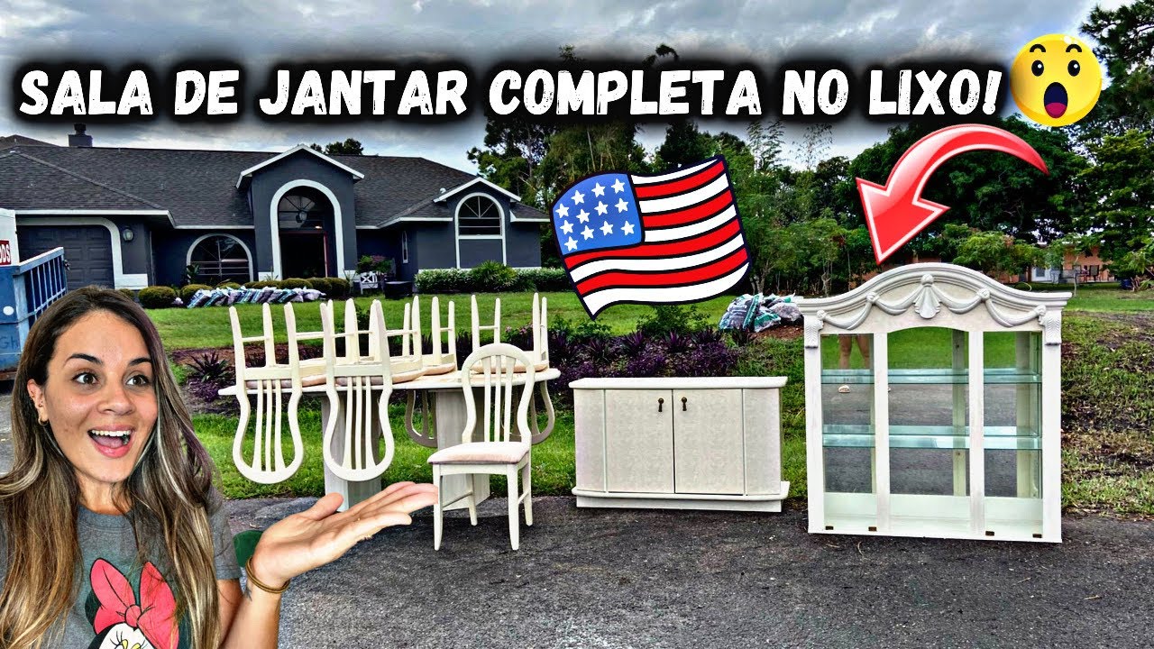 SALA DE JANTAR COMPLETA 🇺🇸😱|  Bruna Danielle