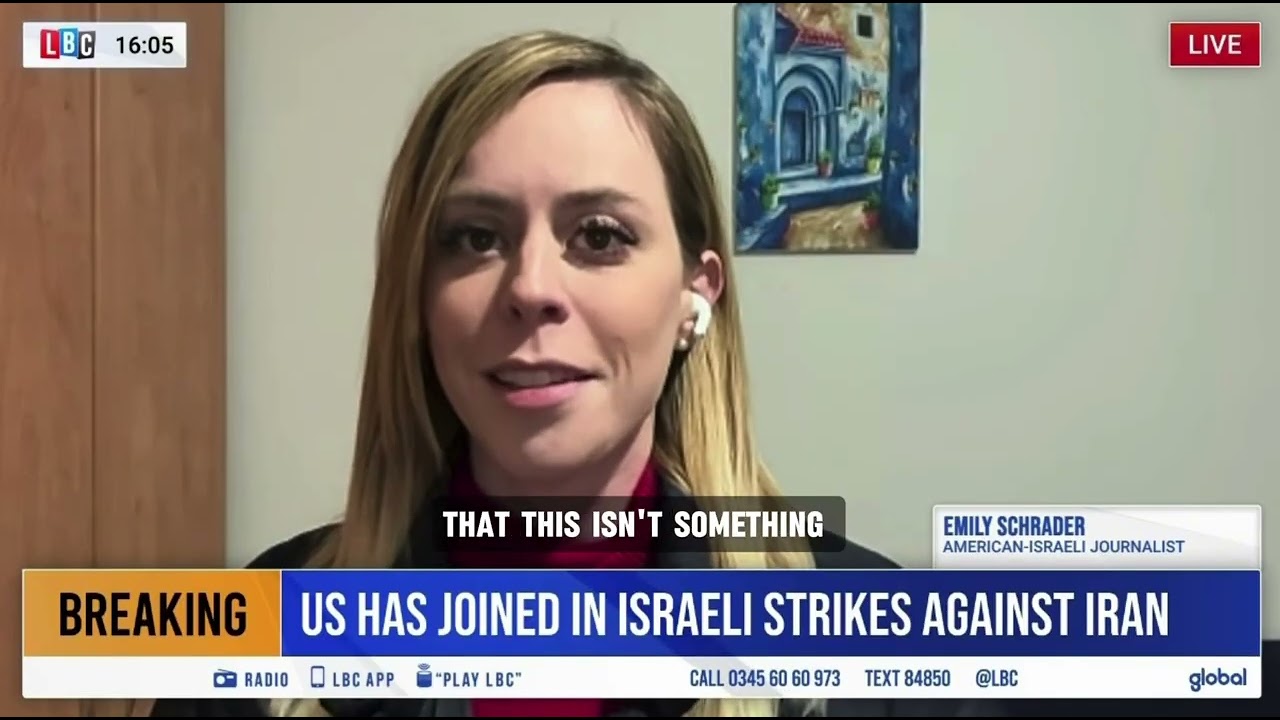 ‘This is the entire West’s fight’ - Emily Schrader on LBC Radio 