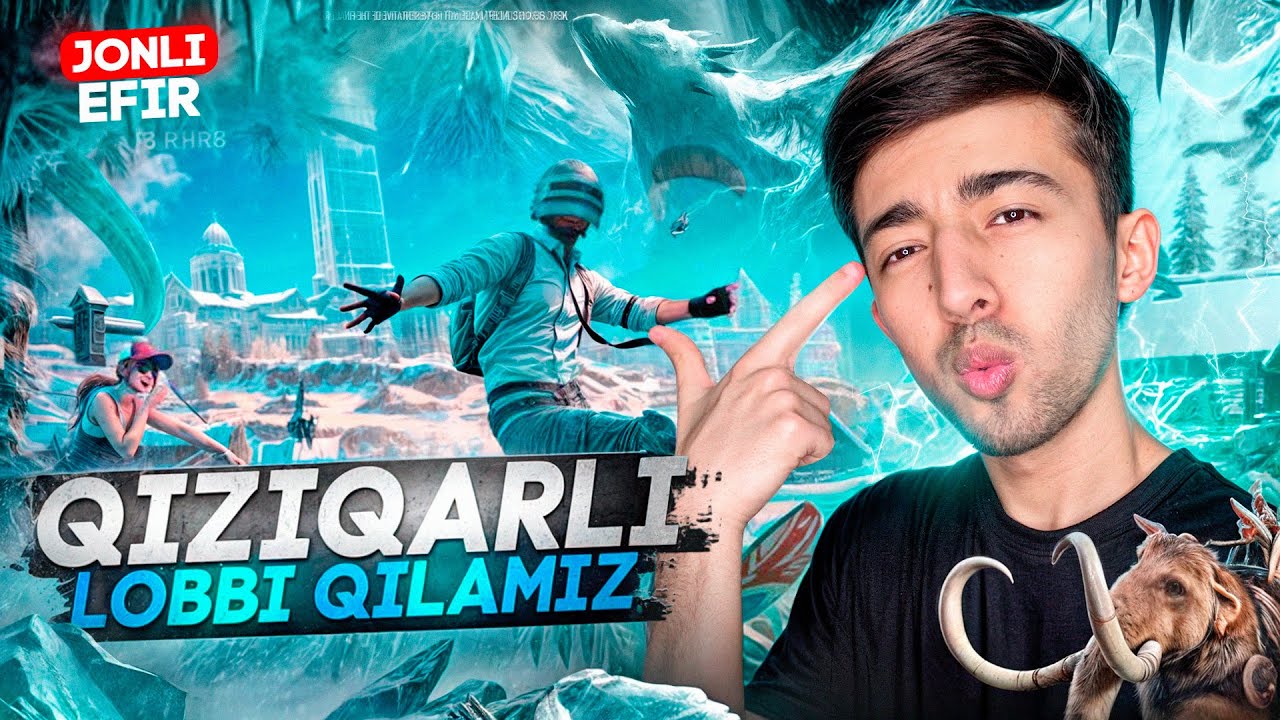 QIZIQARLI LOBBI QILAMIZ - SHORTs STRIM 🔥PUBG MOBILE!!!