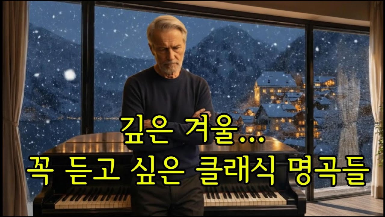 깊은 겨울... 꼭 듣고 싶은 클래식 명곡들/고요한 클래식 선율 속에서 마음의 평화를 느껴보세요. Healing Classics와 함께하는 하루의 쉼표.