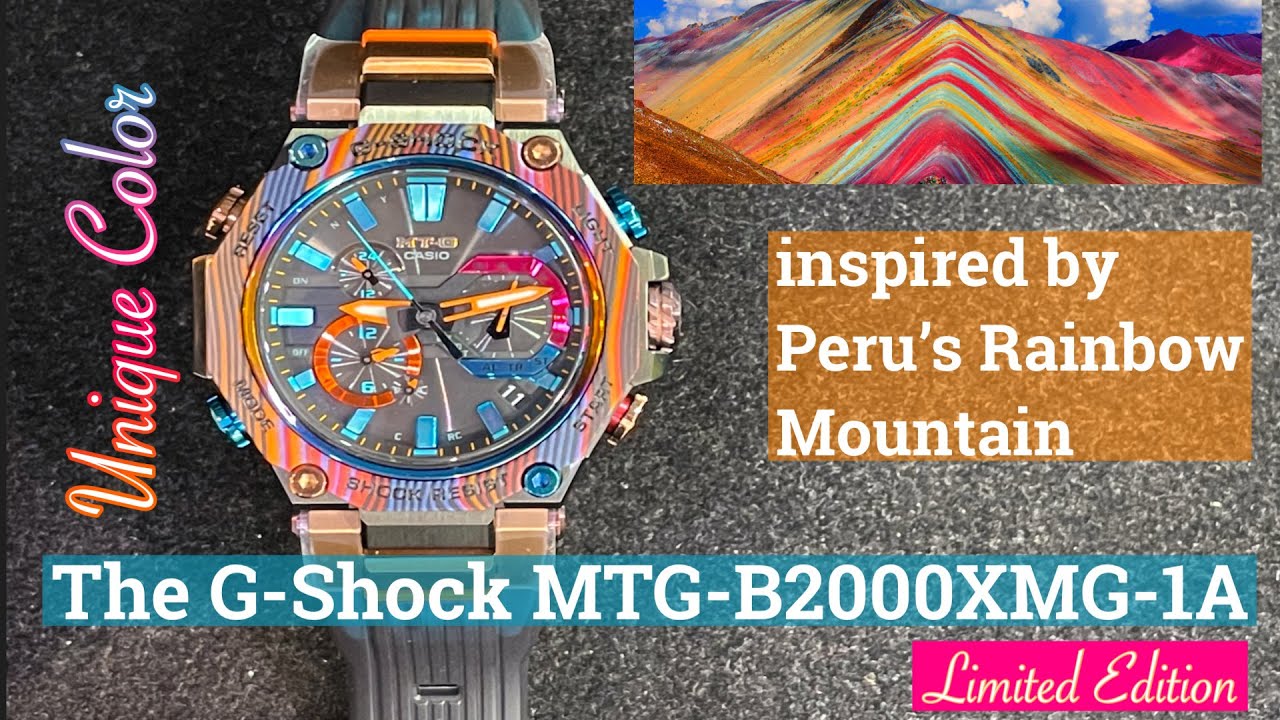 Casio G-Shock MTG-B2000XMG-1A unboxing