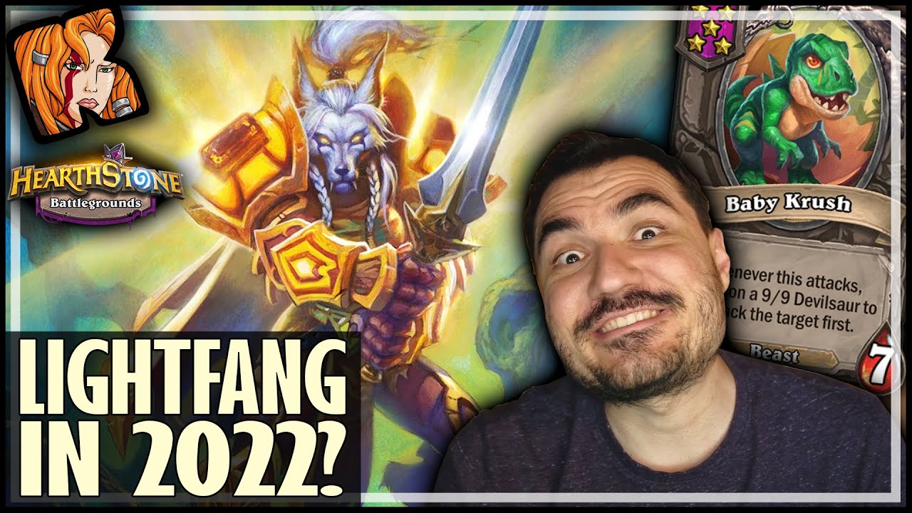 WHY DO I KEEP PLAYING LIGHTFANG?? - Hearthstone Battlegrounds