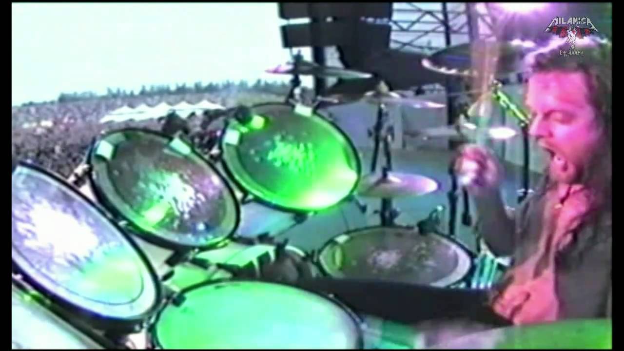 Metallica - RARE VIDEO - Harvester of Sorrow  -  Milton Keynes UK 1993