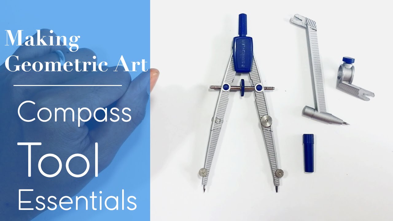 Drawing Compass | Tool Essentials - Making Geometric Art | DearingDraws