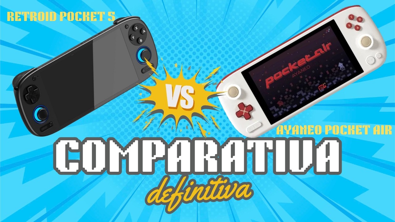 🎮 AYANEO Pocket Air vs Retroid Pocket 5 / Potencia frente a experiencia