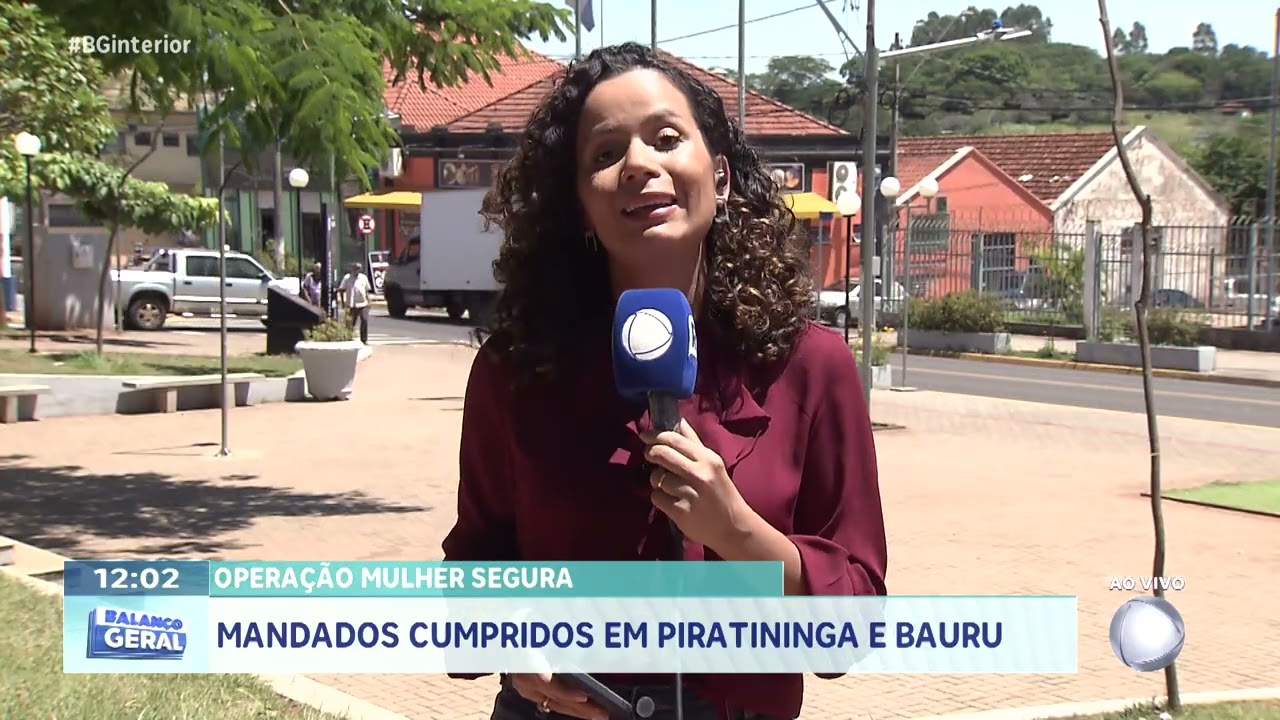 Operação mulher segura: mandados cumpridos em Piratininga e Bauru