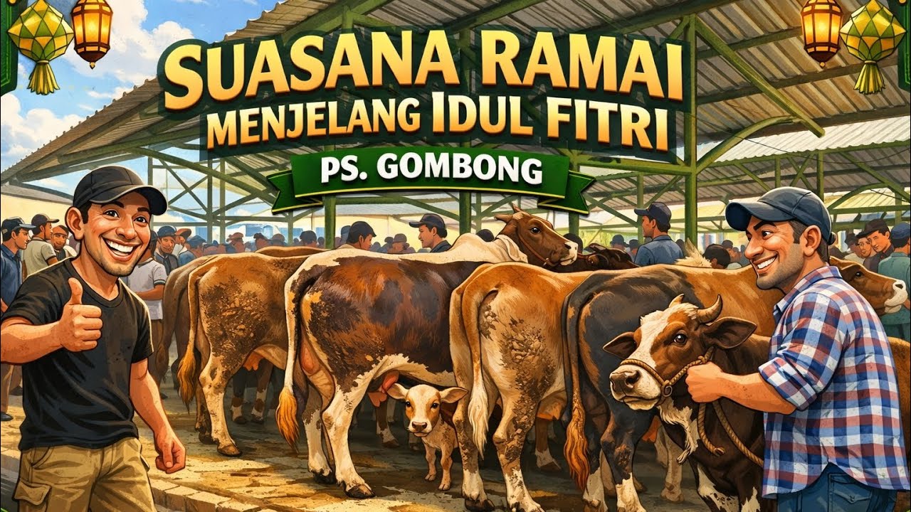 💥RAMAI SEKALI SUASANA MENDEKATI IDUL FITRI💥