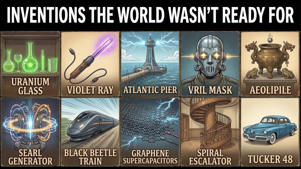 12 Inventions That Were Ahead of Their Time