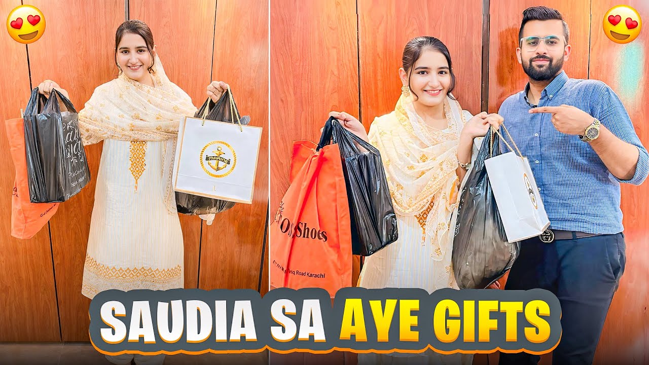 Unboxing Special Gifts from Saudia 🇸🇦 | Ami Office Dawat  | Malik Waqar Vlogs