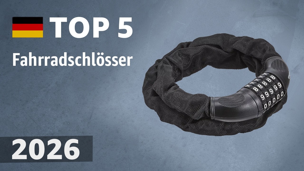 TOP&mdash;5. Beste Fahrradschl&ouml;sser. Test & Vergleich 2026