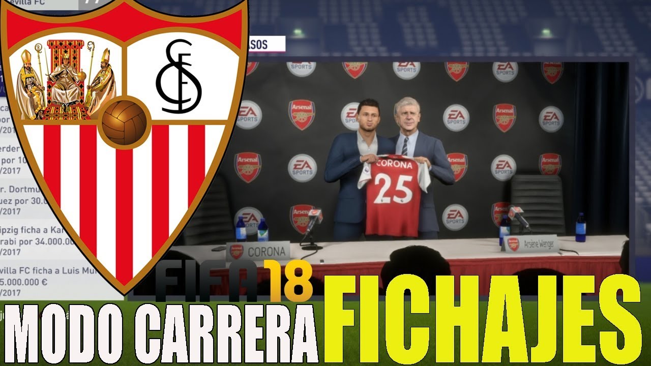 FIFA 18 Modo Carrera SEVILLA 
