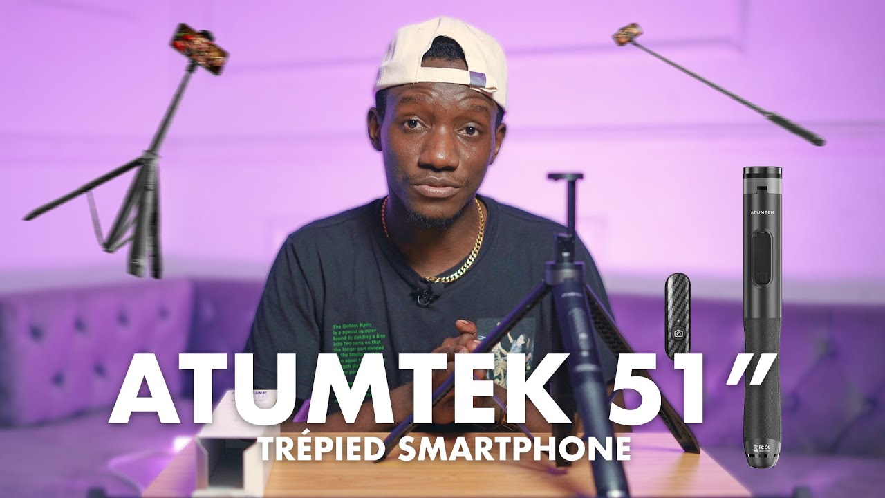 Unboxing atumtek trépied smartphone