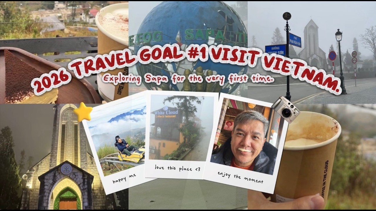 2026 Travel Goal #1: Visit Vietnam. ✅  Exploring Sapa for the very first time.