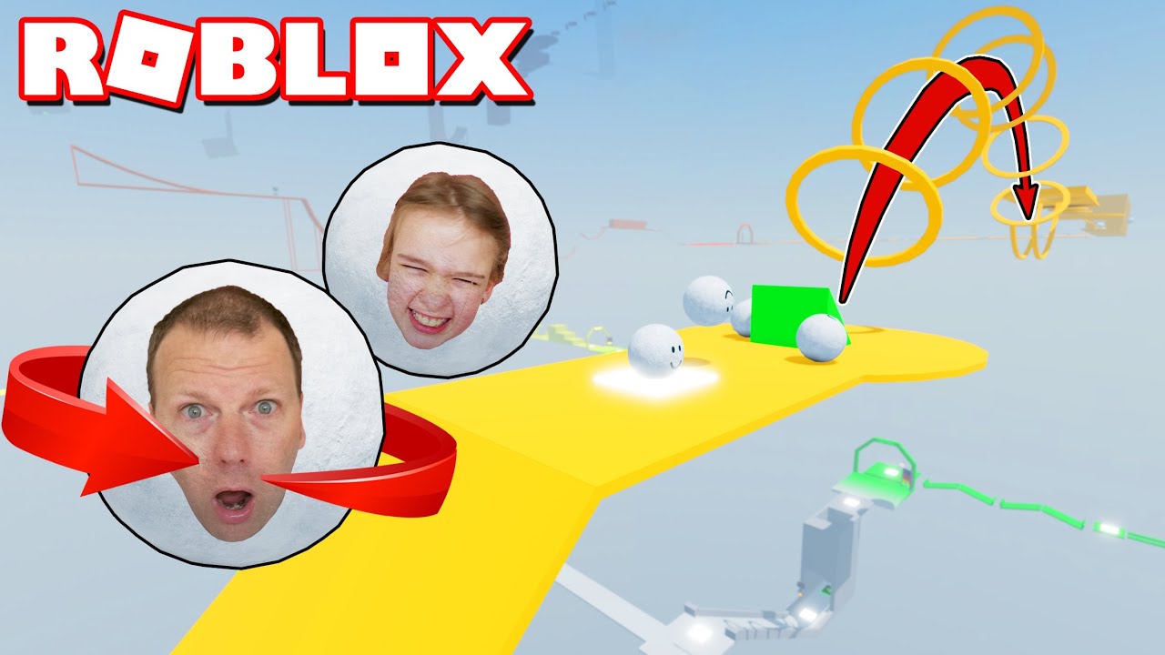 Det en OBBY... MEN vi er KUGLER! Dansk ROBLOX Obby But You're a Ball