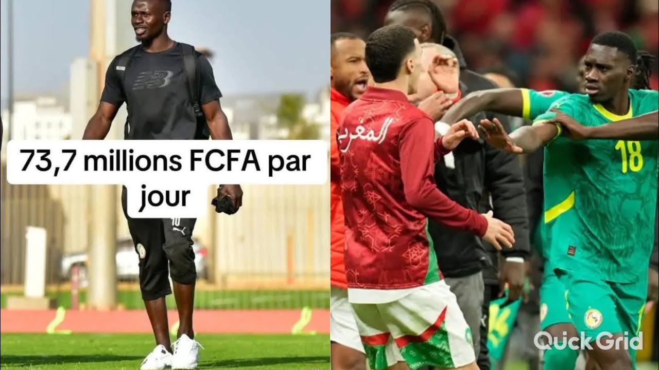 Salaire astronomique de Sadio Mané! Le Maroc fait appel au TAS contre le Sénégal...