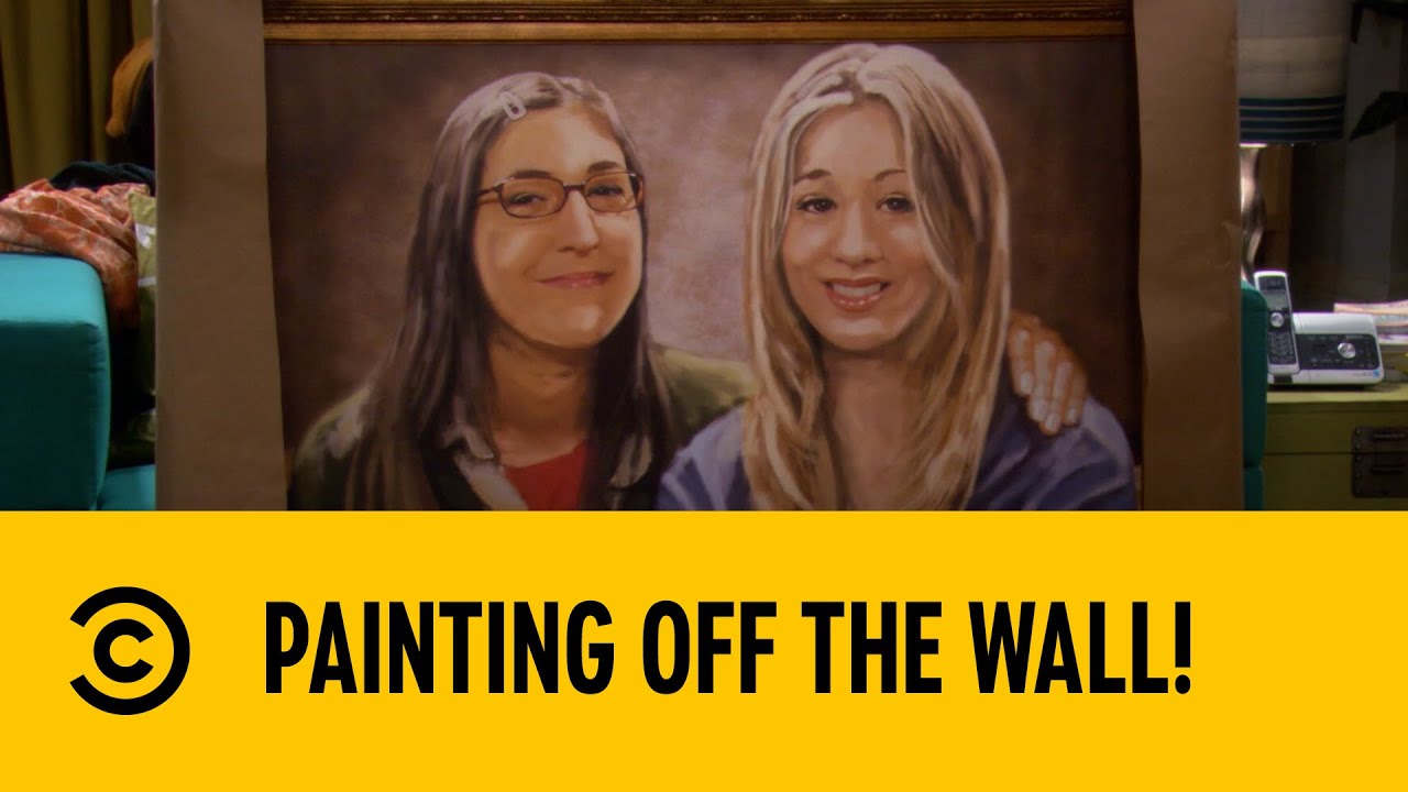 Painting Off The Wall! | The Big Bang Theory | Comedy Central Africa