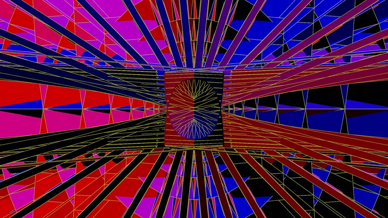 Projection of a Concave Triacontadigon