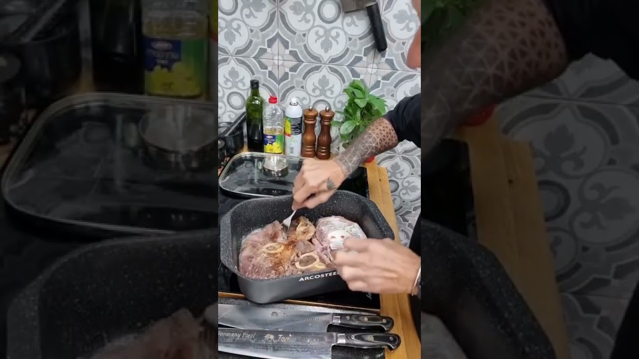 אוסובוקו בתנור