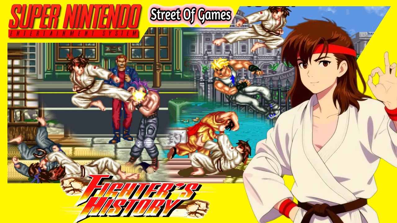 Fighter's History (Ryoko) Snes