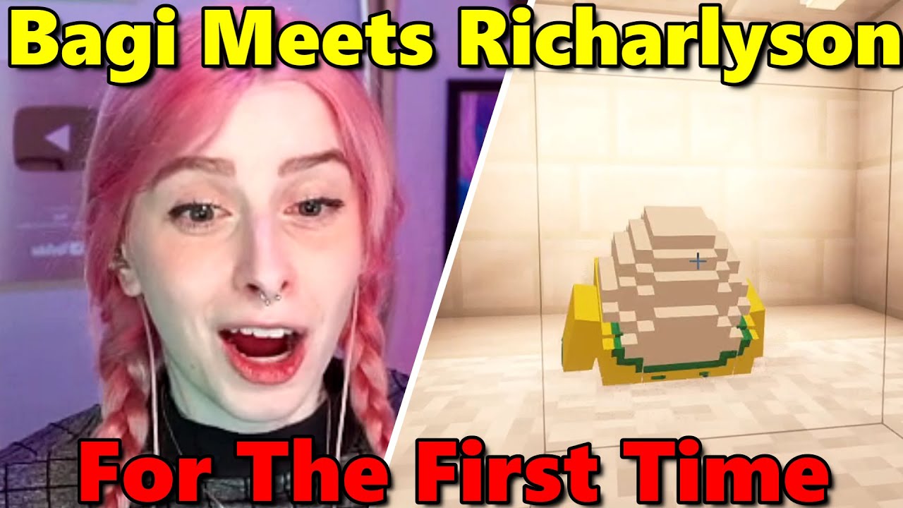 Bagi meets Richarlyson & All the Eggs for the First Time on QSMP Minecraft