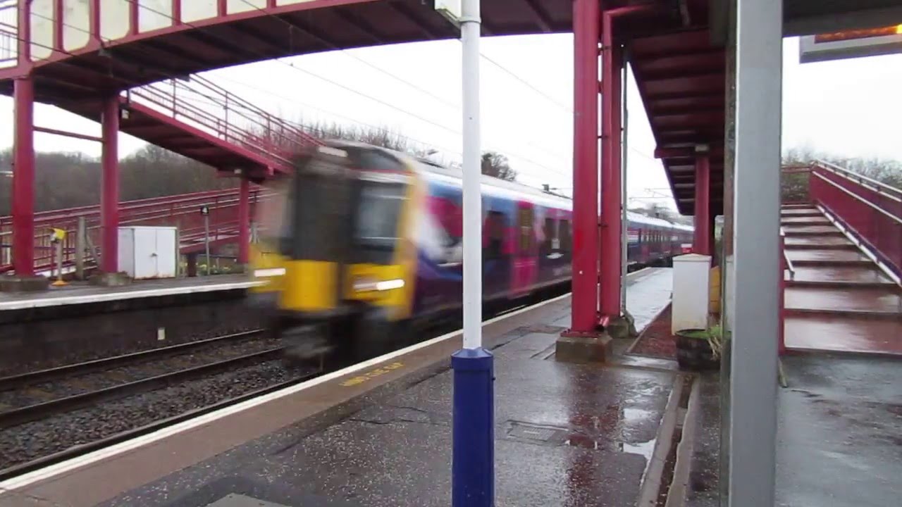 Tp Express Class 350 & Cross Country 220 Passing Curriehill at Speed