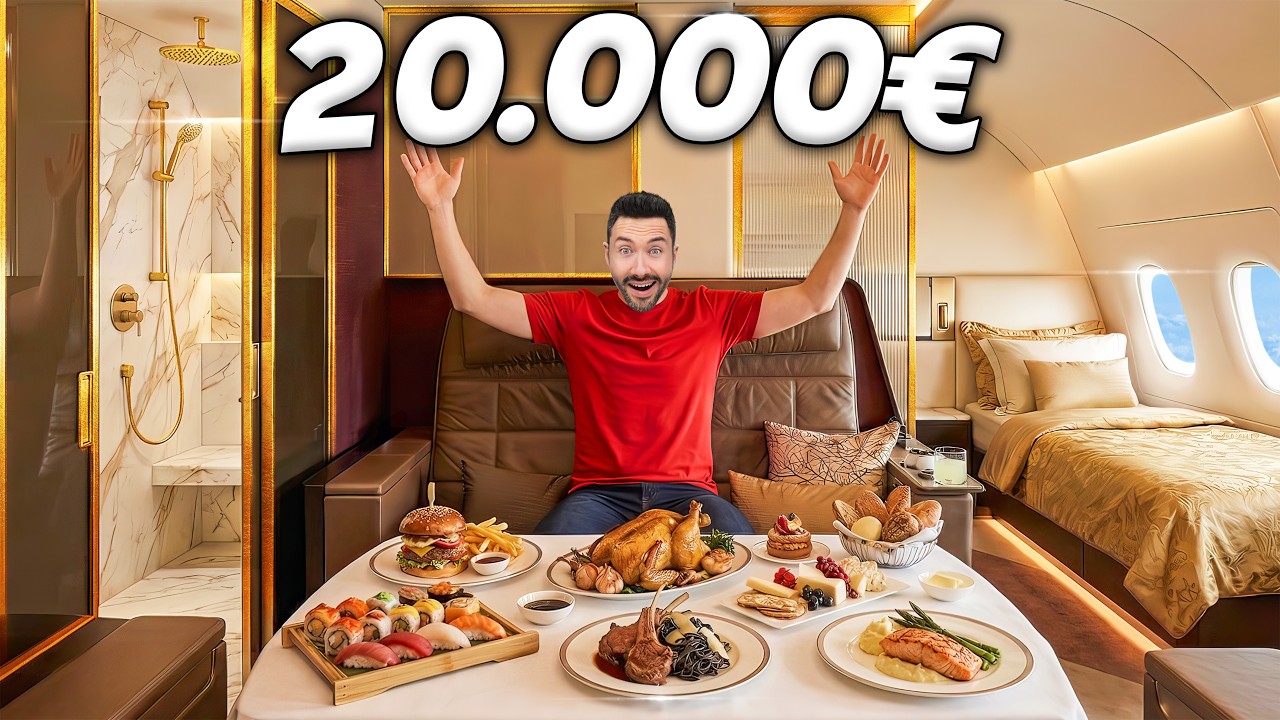 Je teste le si&egrave;ge &agrave; 20 000&euro; de la compagnie la plus ch&egrave;re du monde ! (Premi&egrave;re Classe)